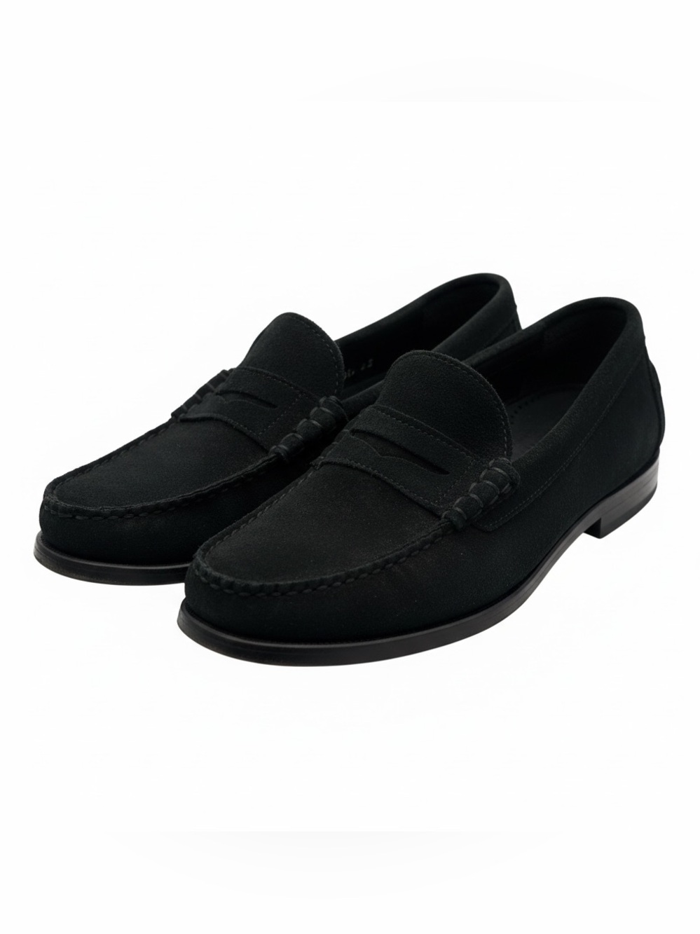 Sebago Men’s Black Suede Penny Loafers Size 8.5D